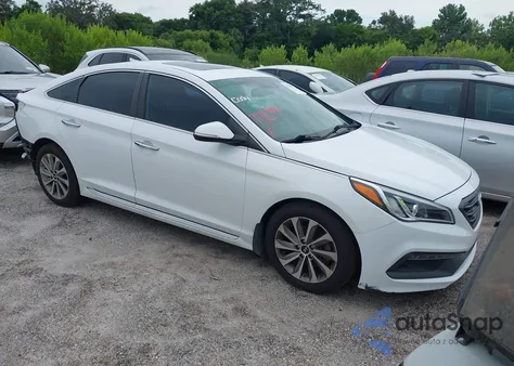 2016 Hyundai Sonata Sport from USA, damaged, VIN 5NPE34AFXGH402399